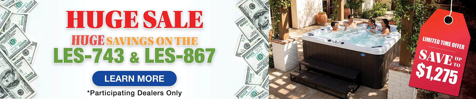 Calspas hot tub being used in a family setting - Berkeley